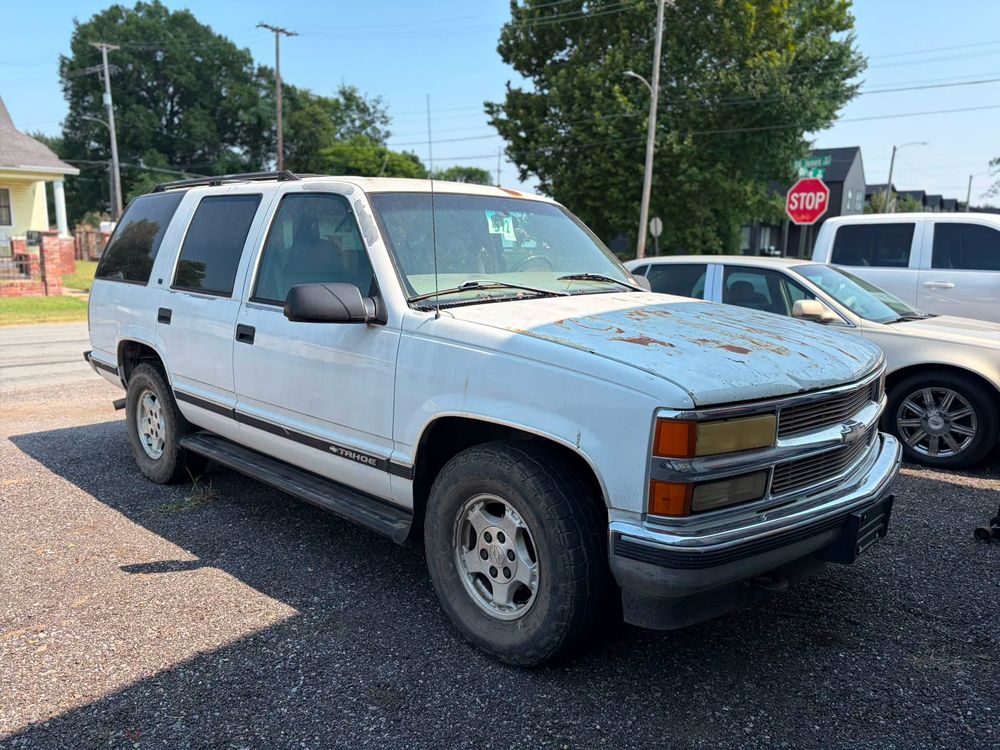 1999 Chevy Tahoe outside the shop after misfire repair in North Little Rock, Arkansas
